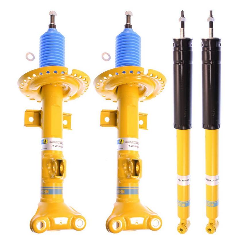 Mercedes Suspension Strut and Shock Absorber Assembly Kit - Front and Rear (B6 Performance) 1713261100 - Bilstein 3802106KIT